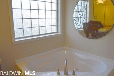 Deep Garden Tub in Master Bath as well as a roomy shower