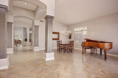 Entryway with Formal Living Room