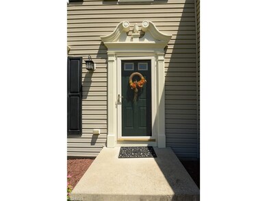 This well appointed front door makes a statement a