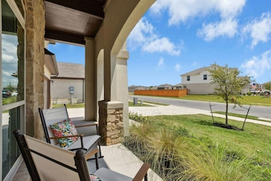 Lovely porch to relax on with coffee in the morning.