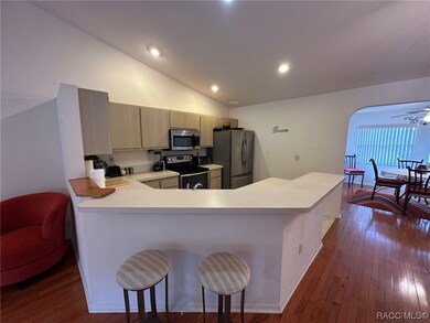 Kitchen with Bar seating