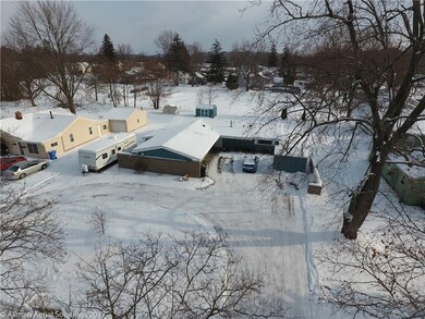 Overhead View of front of house