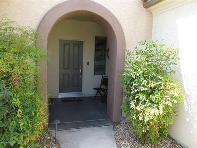 Arched Entry to home