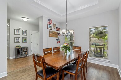 Formal dining space