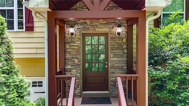 Covered front porch