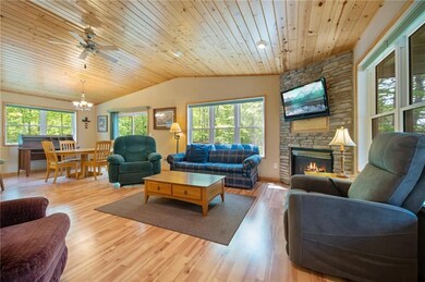 Cozy up by the fireplace all year round!