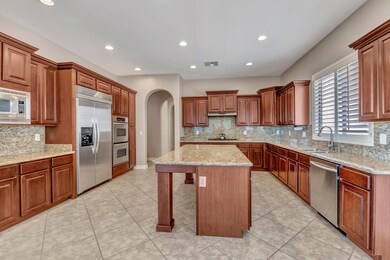 kitchen view from eating area