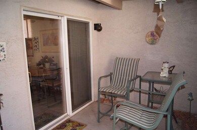 Sliding Door off Courtyard Entrance