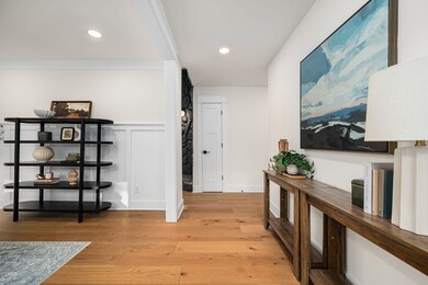 Front entryway with the formal dining room to the left.