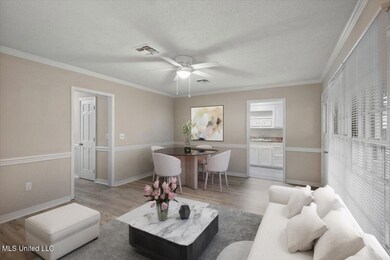 Staged LR/Dining