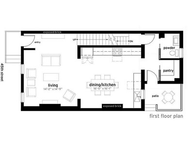 1st Floor Plan.