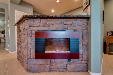 electric fireplace