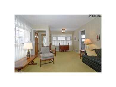 Great room has quarter round casements, and probab