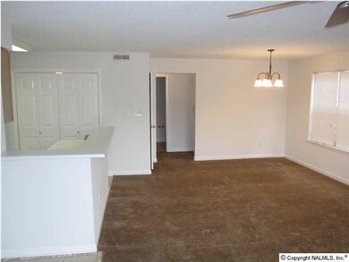 Spacious dining area.