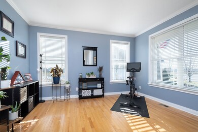 Front room, sunroom, office.