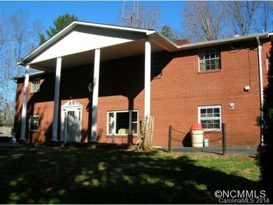 Rear of home