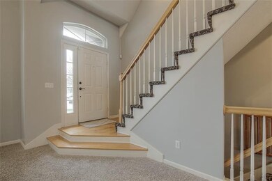 Two-story entry