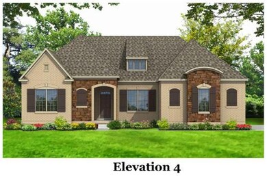Dresden Elevation 4. Photo is a rendering. Not actual home. 