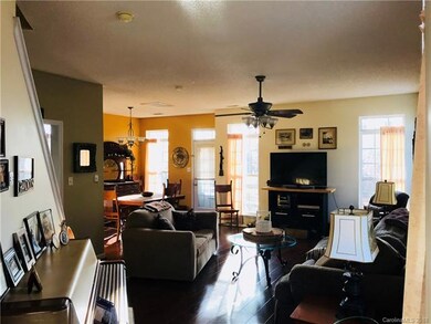Open floor plan upon entrance.