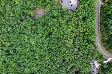 Aerial view of property's location
