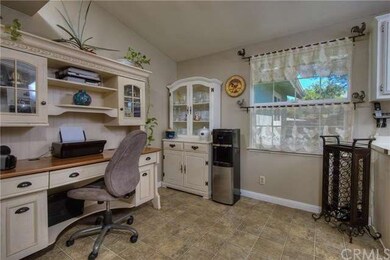Breakfast nook or office area