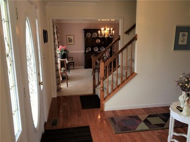 WARM AND WELCOMING FOYER...