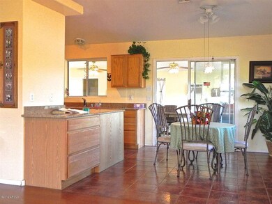 Eating area off of Kitchen