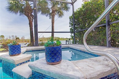 Pool and spa fully renovated with cobalt blue glas