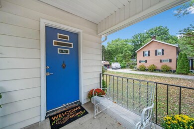 Exterior, front entry.