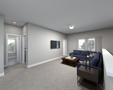 Photo is not of the actual home, but is an inspirational photo of builder’s model home and may depict options, furnishings, and/or decorator features that are not included