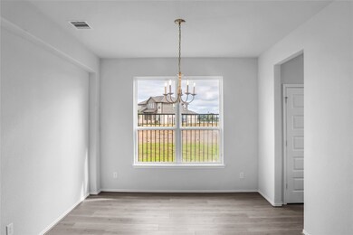 The Princeton II- Formal Dining Room. Sample floor plan photo used for illustrative purposes only. Upgrades, selections options, windows and colors may vary.