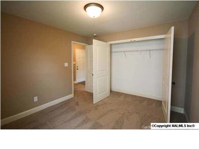 Bedroom 3 with large closet.