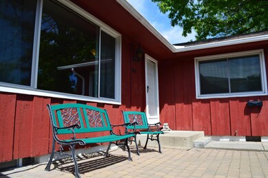 Brick paver patio