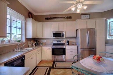 Stainless Steel appliances in kitchen
