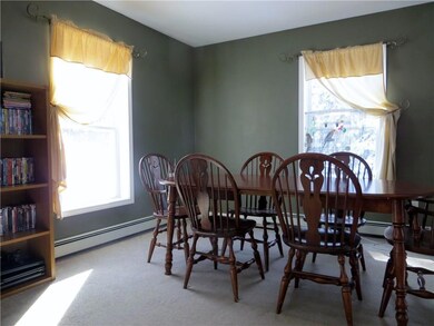 There is room for a dining table in...