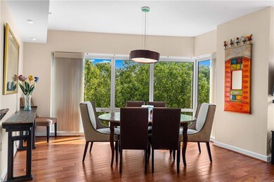 2 walls of windows letting in all the sunlight!