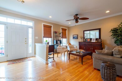 Living Showing Front Door