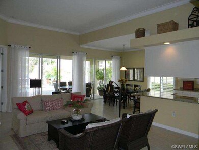 Family Room view from hallway to Guest Bedrooms