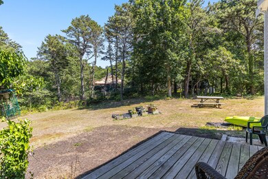 Deck and Backyard
