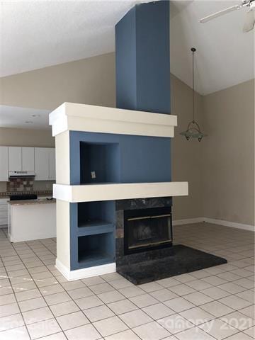 Entertainment Center & Fireplace