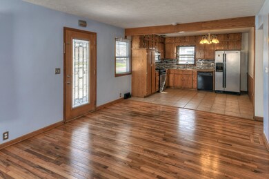 Open Living/Kitchen