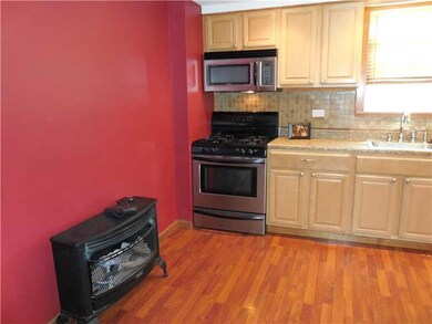 Kitchen. Ventless gas fireplace is included...