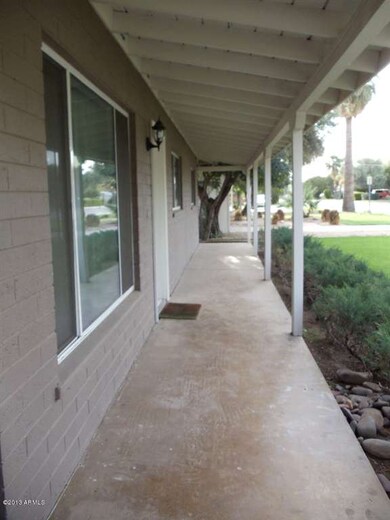 Front Covered Porch of 1313 E. Oregon Av