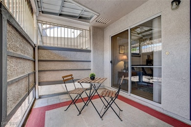 Enclosed front patio