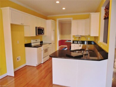 Lots of cabinet space for storage.