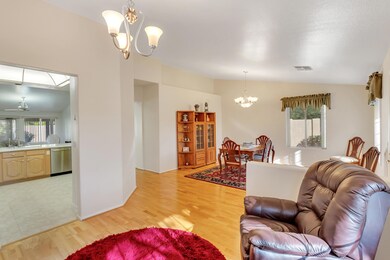 Living towards dining room