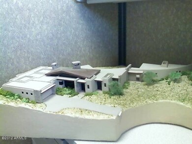 Model of a proposed home at one time
