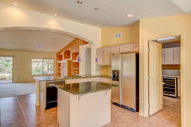 Kitchen Great Room & Laundry Room