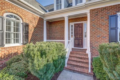 Custom built by W.S. Carnes, this all brick home a