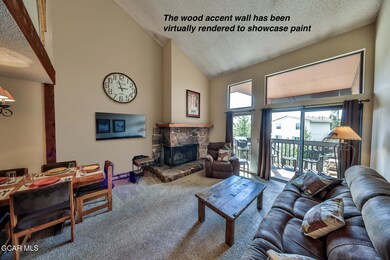living area - virtually rendered